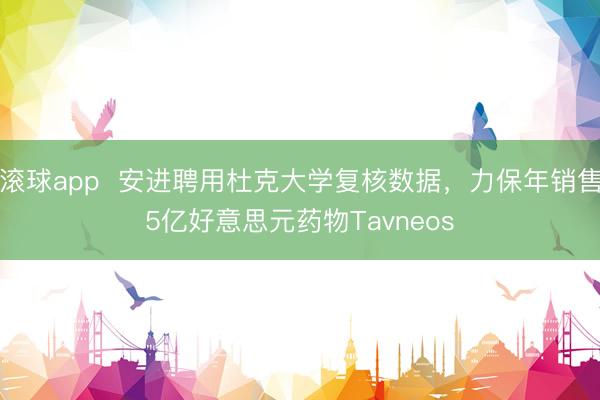 滚球app 安进聘用杜克大学复核数据,力保年销售5亿好意思元药物Tavneos